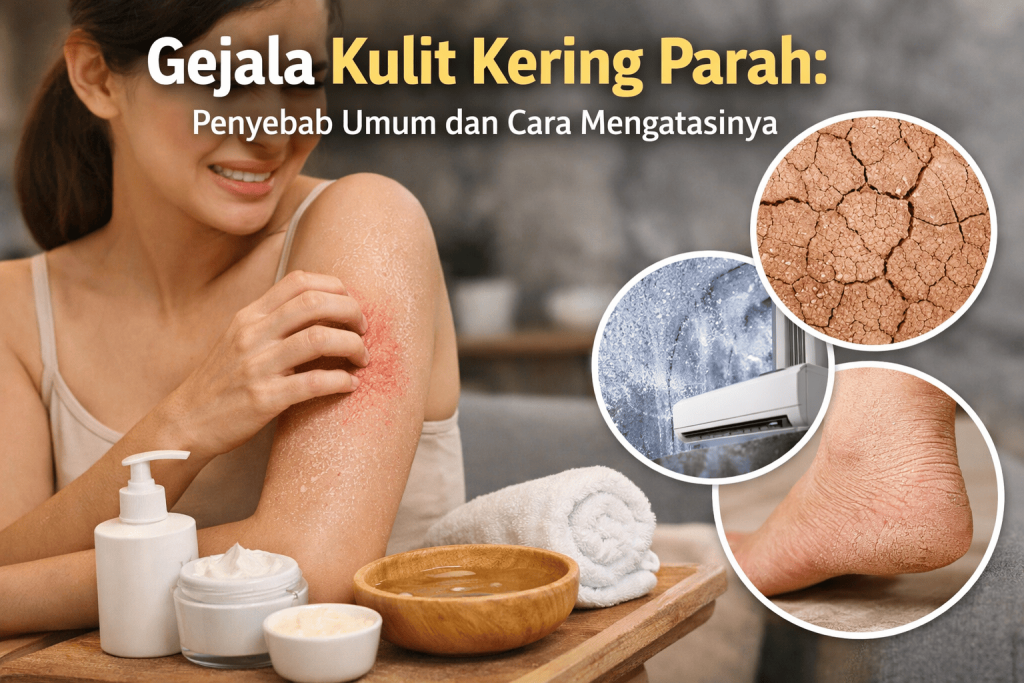 Gejala Kulit Kering Parah